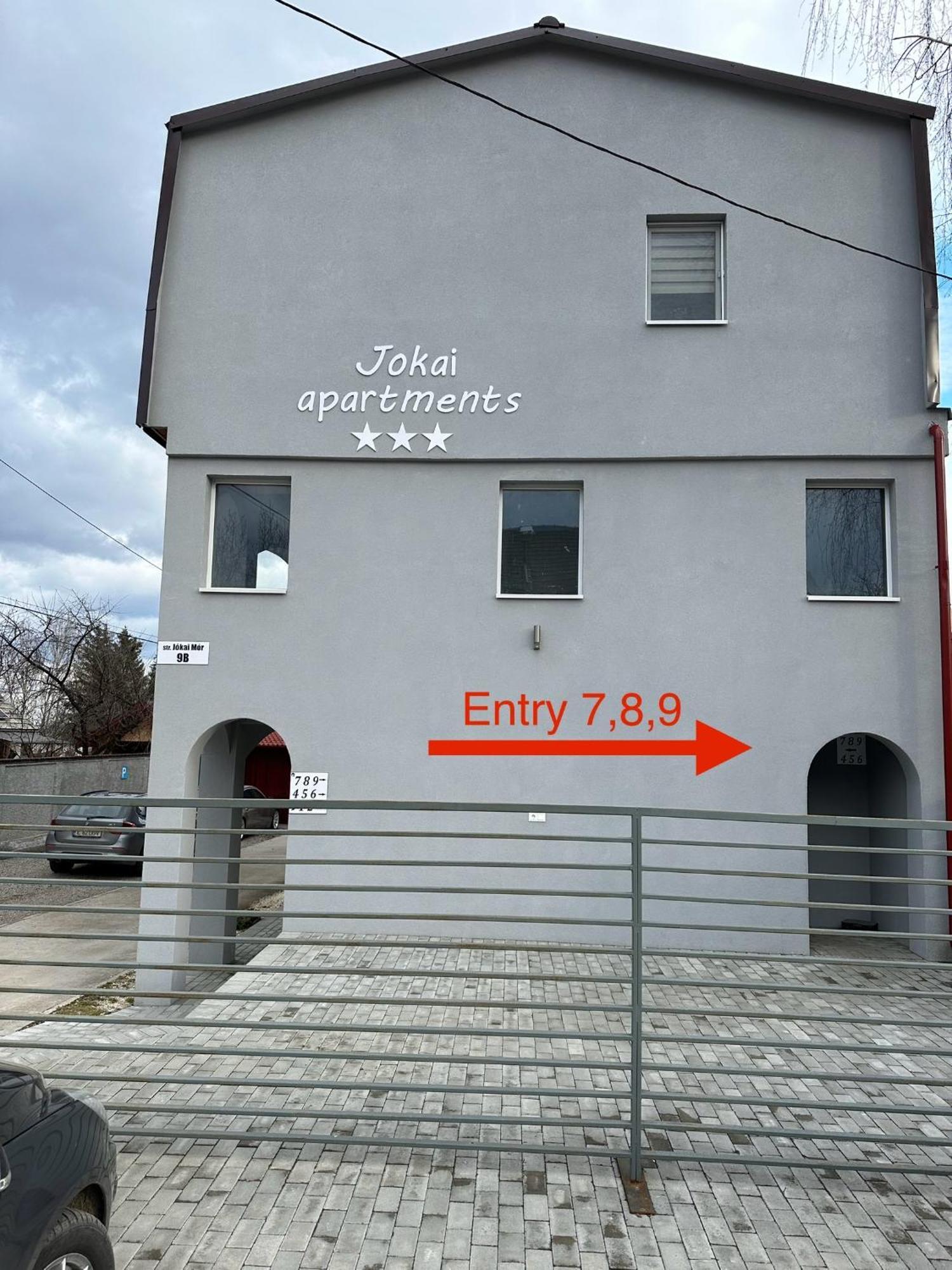 Jokai Apartments Nr7, Code Entry Sfântu-Gheorghe Exteriör bild